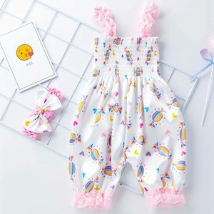 2pcs Infant Baby Girls Romper